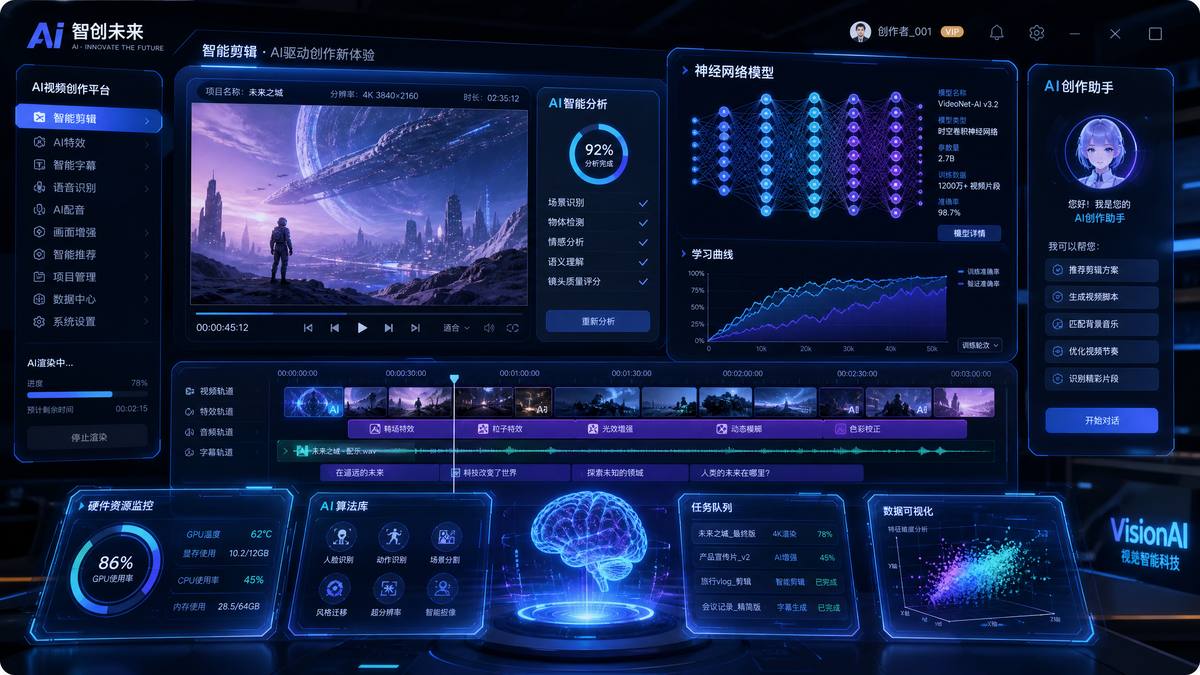安慕曦AI视频创作工具